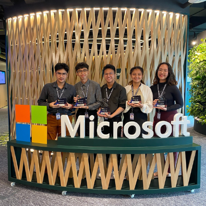Team HACKRR winning Imagine Cup Junior 2022